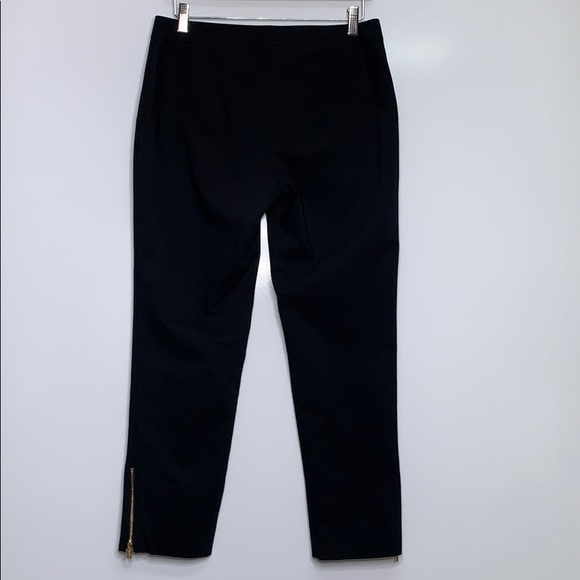 CALVIN KLEIN • Black Zipper Andre Dressy Pants - Picture 5 of 9